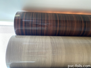De houten Hoge Korrel polijst pvc-Film voor Decoratief Meubilair