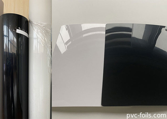 Hoog polijst pvc-Membraanfolie voor de Melkachtige Witte Zwarte van Kabinetsdeuren