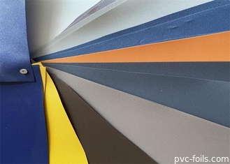 0.10mm de Decoratieve Film van Diktepvc voor de Deuren Stevige Kleur van het Keukenmembraan
