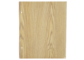 De houten Effect 3D Decoratieve Film van pvc voor Meubilairoppervlakte Matte Finish