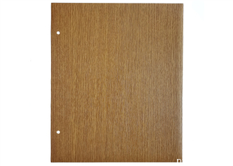 Van de het Meubilairfolie van douanepvc Broodje 1260mm Kleur van de Breedte de Houten Korrel