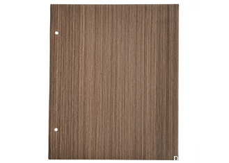 Dikte 180 Microns van Pvc de Decoratieve Folie in Hittebestendige Rolling