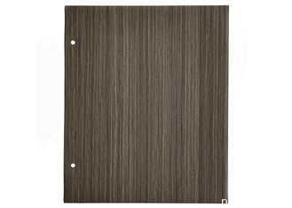 Van de Kleurenpvc van de borstel Zwarte Eik Decoratief de Foliebroodje voor Lijst Hoogste Dekking