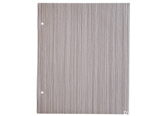 De geborstelde Grey Wood Color-Decoratieve Film Formable van pvc voor TV-Tribunes