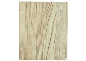 Aangepaste Houten het Meubilairfolie 1260mm van pvc van de Korrelkleur Breedte