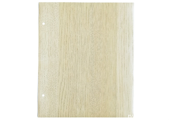 Het Meubilairfolie 0.15mm van pvc van de douane Houten Kleur Vuurvaste Dikte