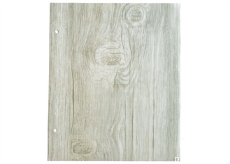 Matte Finish Stretched-Houten de Korrelfolie van pvc 120 Microndikte