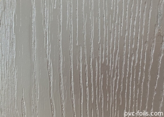 Parelkleur 1260mm 1400mm In reliëf gemaakte pvc-Film voor Binnenlands Huisdecor
