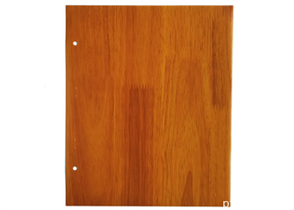 Mat afgewerkte PVC-membraandeurfolie voor decoratie van meubeloppervlakken