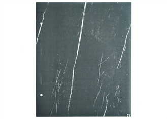 Zwart Marmer Effect Matte PVC Decoratieve Folie Voor MDF Membraan Deuren