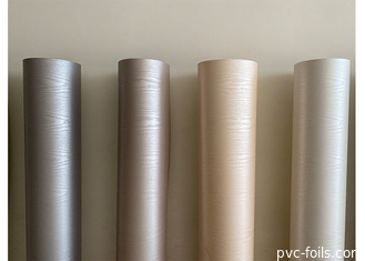 ROHS niet-klevende reliëf PVC-meubelfolie vochtbestendig