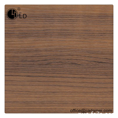 Decoratieve Film van pvc van de okkernoot de Houten Korrel voor MDF Profiel het Verpakken
