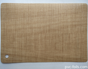 Houtkorrel afwerking PVC folie rollen voor meubel deur decoratie