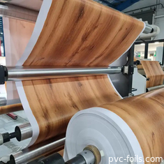 Houtpatroon PVC-meubelfolie rol voor interieurmeubilair