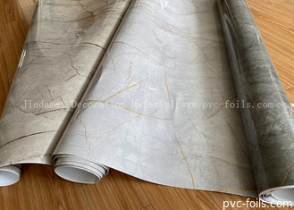 Hoogglanzende marmeren PVC decoratieve film met ROHS-gecertificeerde productie