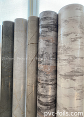 Hoogglanzende marmeren PVC-rol PVC-decoratieve film voor vacuümmembraanpers