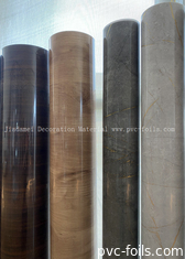 Hoogglanzende houtkorrel PVC decoratieve film voor vacuümmembraanpers