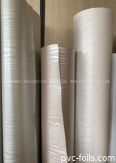 Witte houten afwerking PVC-rol decoratieve film voor membraandeuren