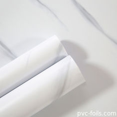 Gepersonaliseerde marmeren design PVC meubel folie rollen voor laminatie en verpakking