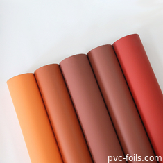 Supermatte PVC decoratieve film aangepaste kleur zachte aanraking voor keukendeuren