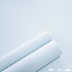 Satine witte PVC membraanfolie in rollen voor keukenkasten