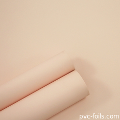 Super Matte Roze Kleur PVC Membraan Folie In Roll Voor Keukenkastdeuren
