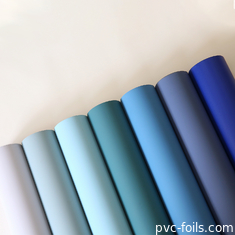 Mono kleur PVC decoratieve folie rol voor kastdeuren membraan drukken