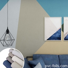 Supermatte anti-vingerafdruk PVC decoratieve folie voor binnenoppervlak