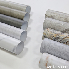 Nieuwe marmeren design PVC decoratieve folie voor laminatie, membraanpers