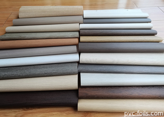 PVC-verpakkingsfolie van kersenhoutkorrels voor meubelontwerp op maat