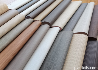 Foshan Houtgraan zelfklevend PVC meubelstickers voor oppervlakteversiering