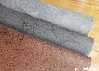 Cement Textuur PVC decoratieve film Vacuümpronkfilm voor interieuroppervlakken