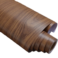 Italiaanse stijl gemengde olie hout look PVC decoratieve film voor meubels en deuren toepassingen