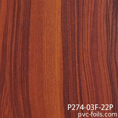 Supermatte houten textuur PVC decoratieve film voor vacuümmembraanpers