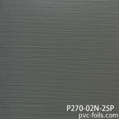Supermatte realistische houtgraan PVC decoratieve film voor vacuümpers