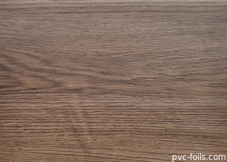 Het eiken Hout maakte de Decoratieve pvc-Folie van de Meubilairdeur in reliëf