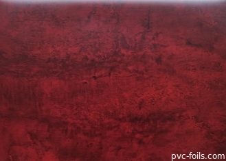 De Korreltextuur van foliepvc Matte Decorative Furniture Film Wood