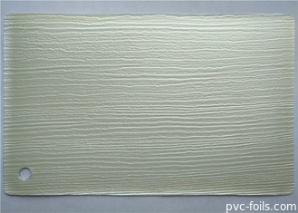 De witte Geschilderde Zware Eik maakt de Decoratieve Folie van pvc voor Badkamersdeur in reliëf