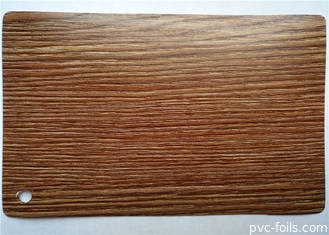 Matte Pvc Foil Laminated On-Mdf Decoratief Houten Patroon 0.6mm