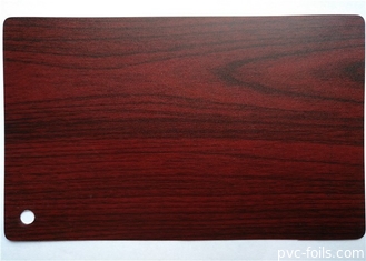 Vinyl het Broodjeskleefstof van Matte Pvc Wood Grain Surface voor Gevormde MDF