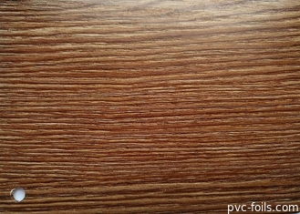 Gouden het Membraanfolie van pvc van de Eiken Houtkorrel voor Deurenoppervlakte 0.35MM