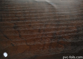 De driedimensionele Houten Film van Korrelpvc voor Binnenlandse Oppervlaktedecoratie