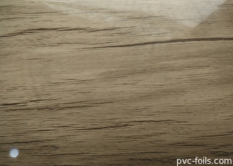 Houten het Membraanfolie van Korrelpvc voor Meubilairmdf In reliëf gemaakte Deurenkabinetten