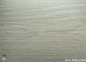 200 Microns Hout Reliëf PVC Interieur Film Vervormbaar Flexibel