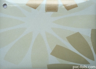 Oilproof Zelfklevende polijst Hoog pvc-Film voor Bladlaminering