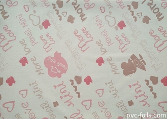 5m de 10mx45cm Zelfklevende Slaapkamer van het Beeldverhaaljonge geitjes van Behangpvc Roze