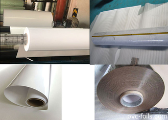 Witte Membraan Gedrukte Pvc-folie voor Meubilair