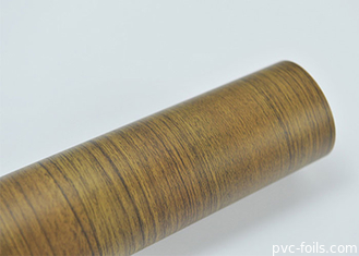 Houten het Membraanfolie van Korrel Decoratieve Pvc voor de Deuren van het Meubilairkabinet