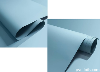 De super Matte Pvc Membrane Foil For-Antikras van de Meubilair Binnen Stevige Kleur