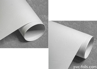 Textuur van het de Foliecement van muur de Vinylpvc Decoratieve 1260mm 1400mm